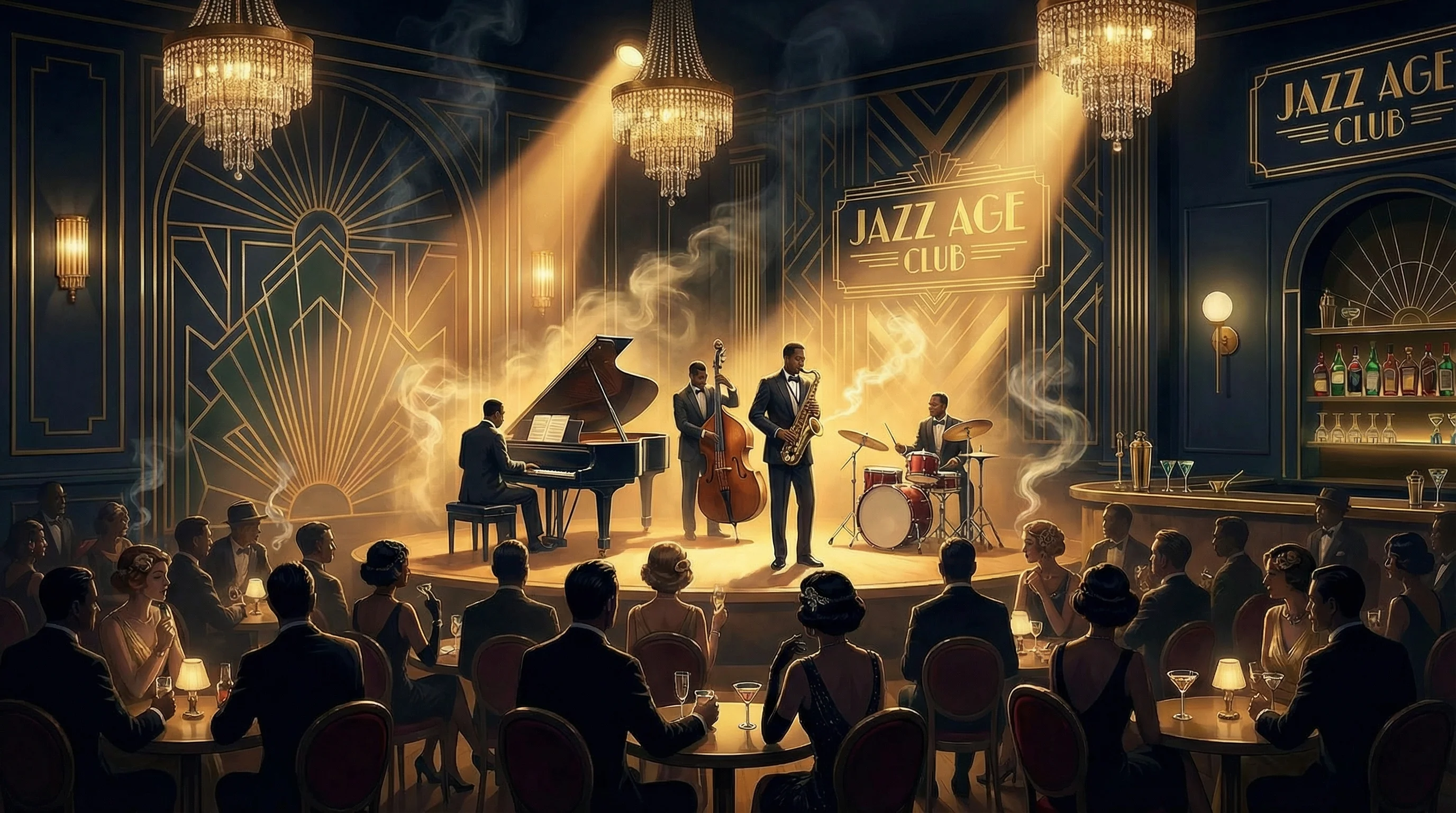 爵士乐队现场演出 - 体验 大发棋牌 的魅力